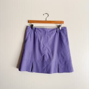 Annika Cutter & Buck Purple Skort Size 6 Golf